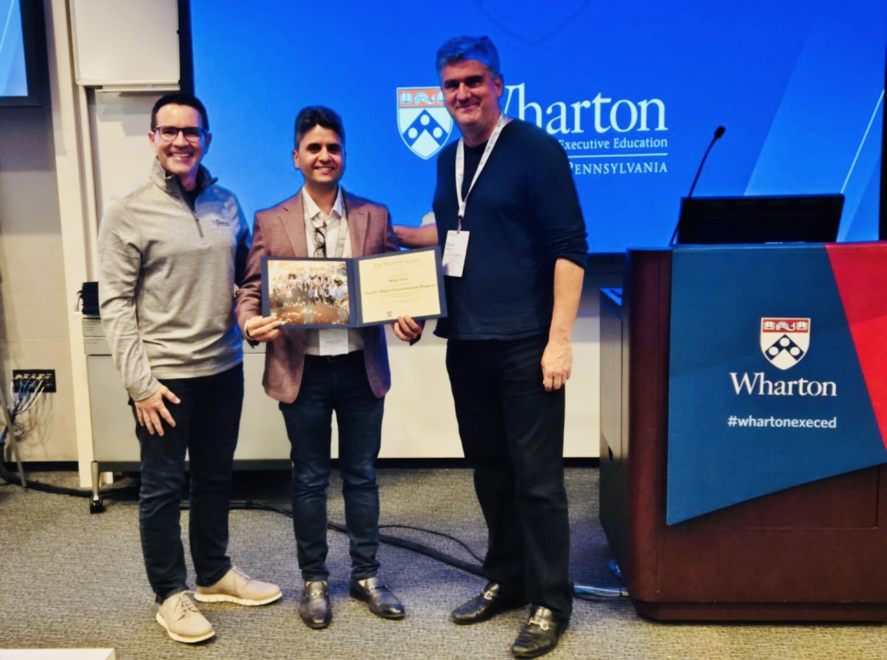 Rajat Arora - Wharton Graduation